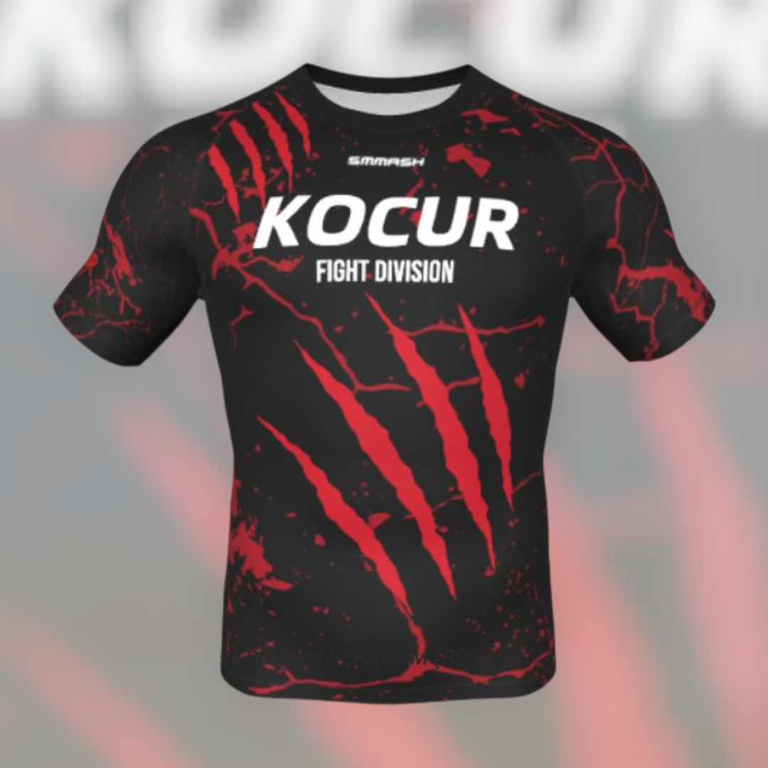 Kocur Fight division koszulka kompresyjna z krótkim rękawem