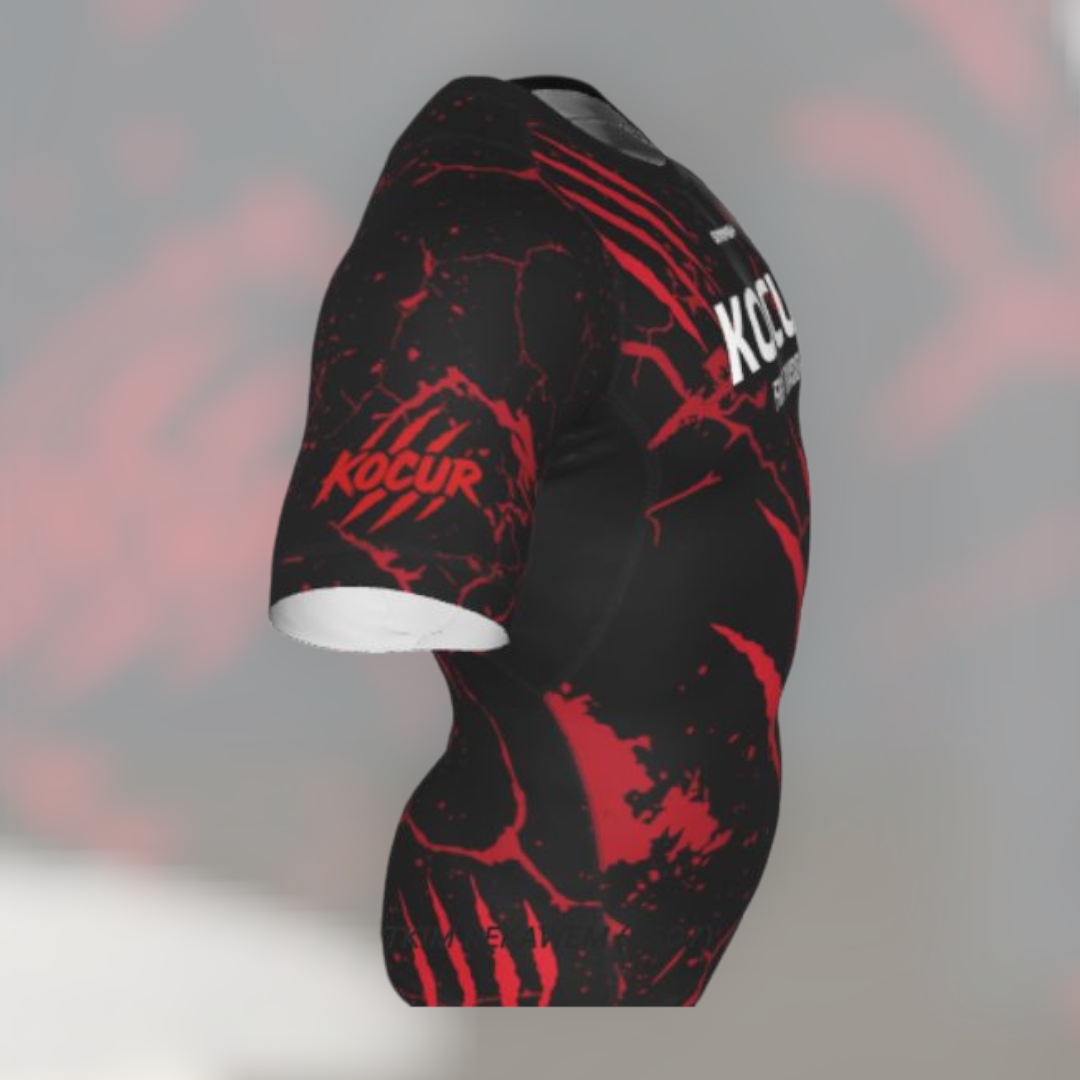 Kocur Fight division koszulka kompresyjna z krótkim rękawem