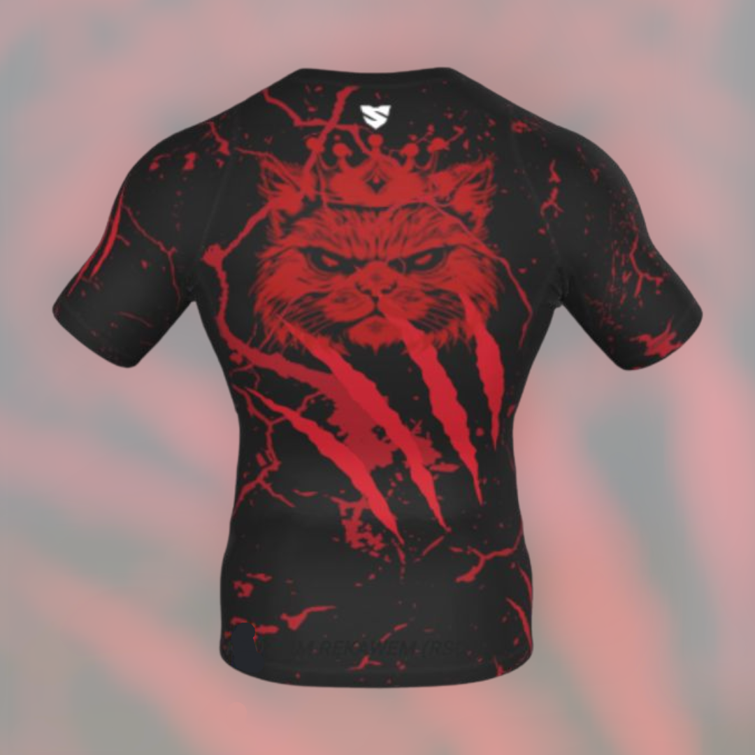 Kocur Fight division koszulka kompresyjna z krótkim rękawem