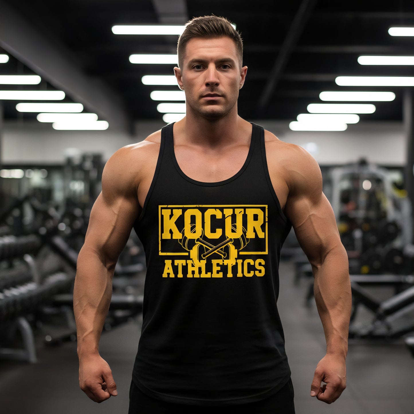 Kocur Tank top na Siłownię