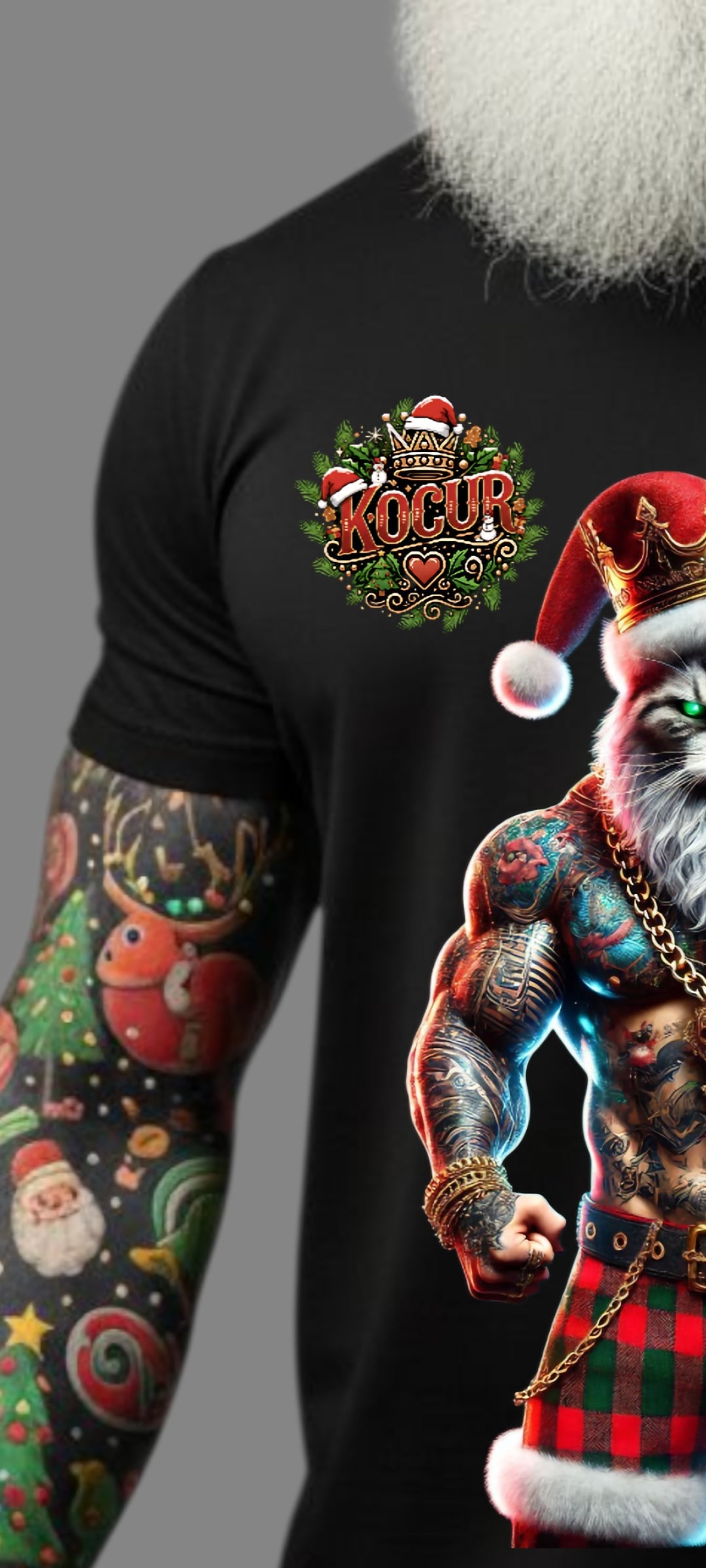 KOCUR Świąteczny Mikołaj 3