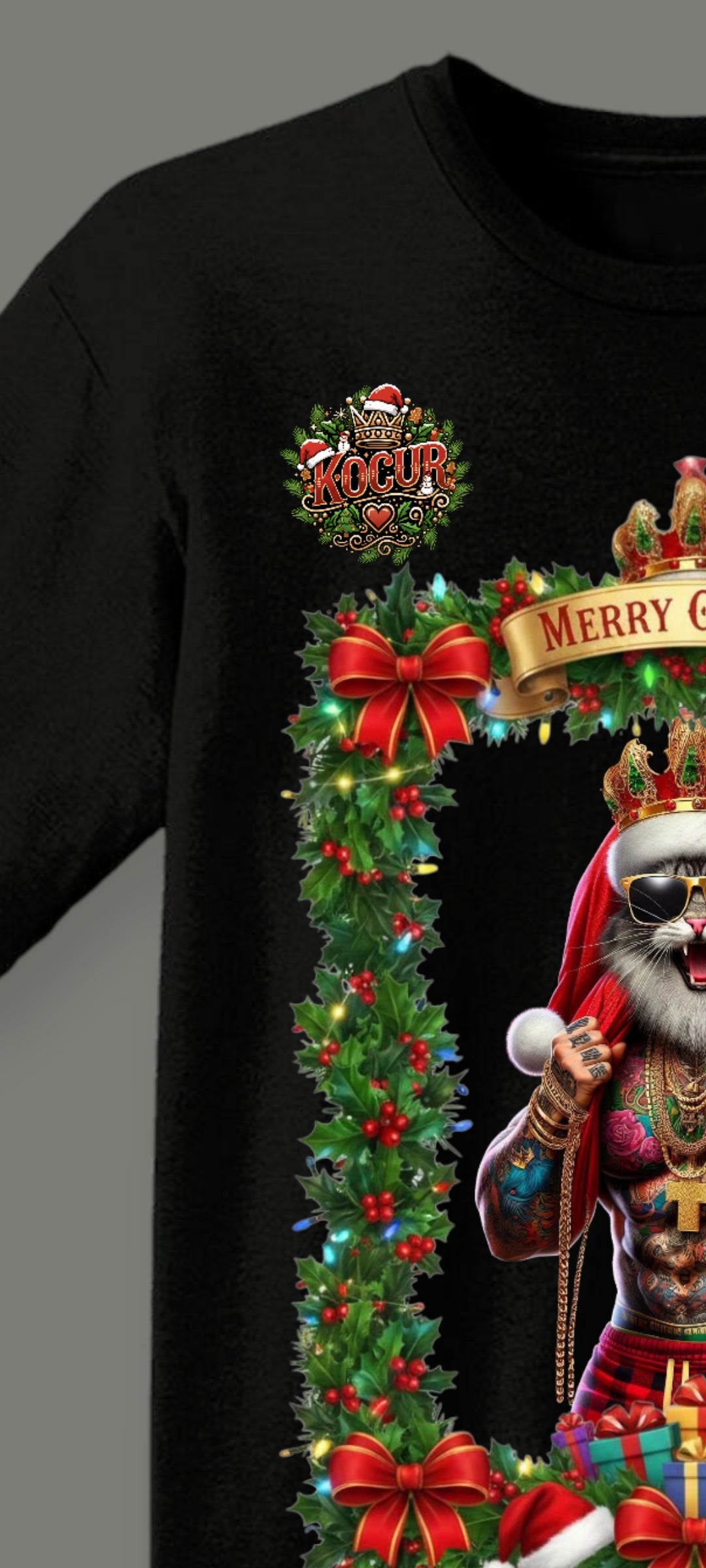 KOCUR Świąteczny Mikołaj 1