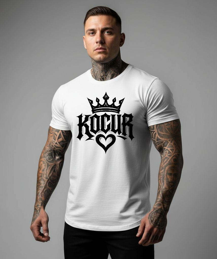 Kocur duży napis graffiti