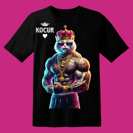 KOCUR wersja Gym/Siłownia neon 1