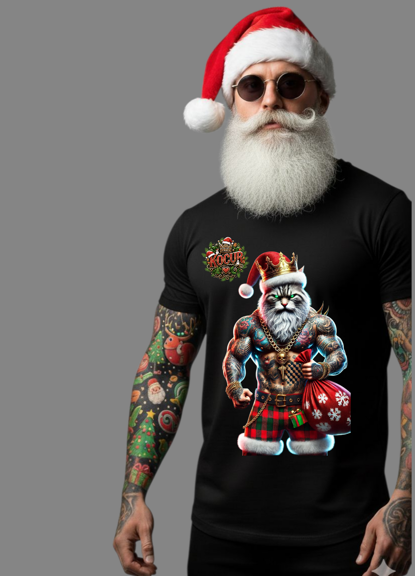 KOCUR Świąteczny Mikołaj 3