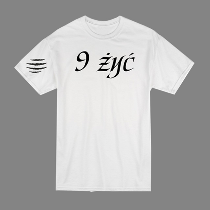 Kocur koszulka 9 żyć pazury